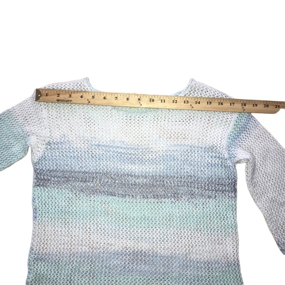 Pure Jill Open Knit Multi Colored Sweater - Women’s XS - Picture 5 of 10